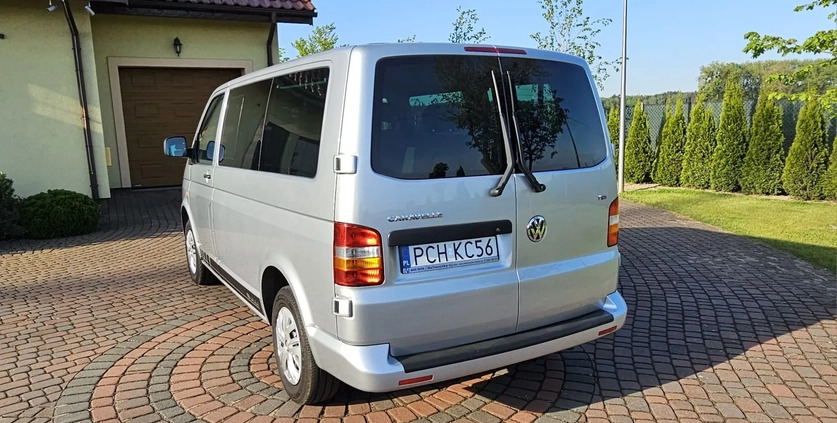 Volkswagen Caravelle cena 36800 przebieg: 293000, rok produkcji 2008 z Brzeg małe 137